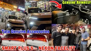 Nexon Facelift Smart Plus S Modification 2024✅ Kanpur से आई Nexon Facelift कर दिया Base To Top ✅