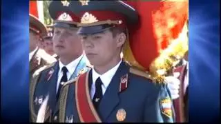 Berlin Wuhlheide Parade zum Abschied der Russischen Armee 1994