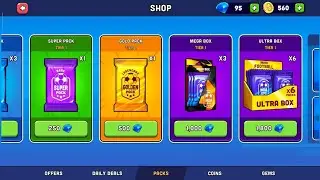 Mini football , hack open pack not take time.