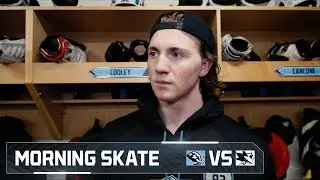 Logan Cooley and Andr&eacute; Tourigny | 12.01 Morning Skate