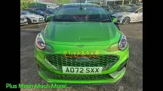 AO72SXX Ford Fiesta 1.5T Ecoboost ST-3 5d 197bhp Euro 6 Petrol in Viper Green on  24,000 Miles
