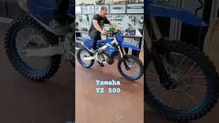Yamaha yz 500cc 2t cold start pure sound #yz500 #yamaha