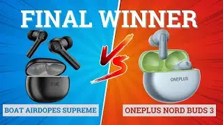 boAt Airdopes Supreme vs OnePlus Nord Buds 3 🔥 Best for Music & Gaming⚡️