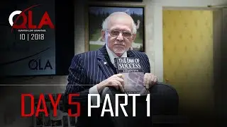 Day 5 Part 1 | October 2018 | Dan Peña QLA Castle Seminar