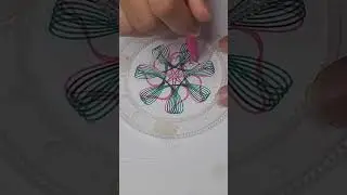 Calming Spirograph Art for Mindful Relaxation | Satisfying ASMR Visuals #satisfying #asmr