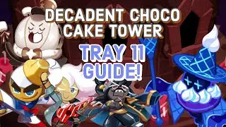 Decadent Choco Cake Tower | Tray 11 Guide! | Cookie Run: Kingdom