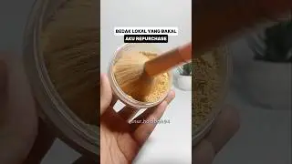 REVIEW AZZURA LOOSE POWDER #shorts #rekomendasi #review #bedaktabur #bestloosepowder #makeup