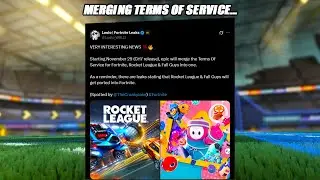 *НОВОЕ* Условия объединения Fortnite и Rocket League.... - Обновление Rocket League