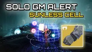 Solo Grandmaster Alert - The Sunless Cell | Warlock Winter's Guile Build | Destiny 2