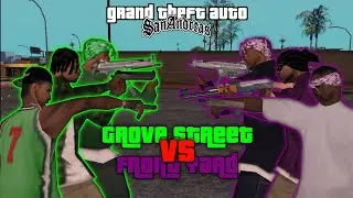Grove Street Families VS Front Yard Ballas | GTA San Andreas | Epic Gang Wars