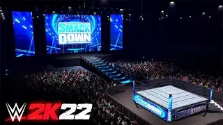 WWE 2K22 Create An Arena Smackdown Performance Center
