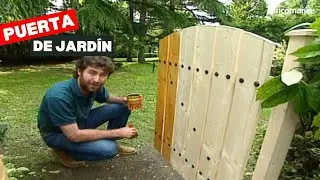 Construye una puerta de jardín desde cero | Tutorial completo
