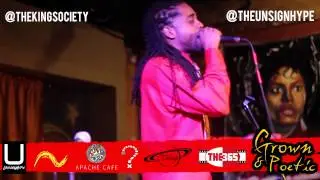 WhereisPro Performs at Grown & Poetic Open Mic
