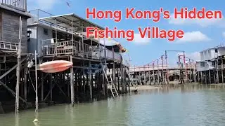 Is This the Venice of Asia? The Secret Fishing Village in Hong Kong💫 #hongkong #asmr #hiddengems