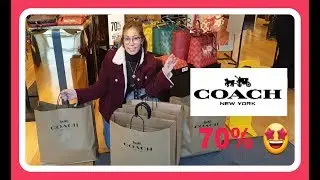Coach Outlet Sale Up to 70% OFF * Purse Shopping  | chenkuting