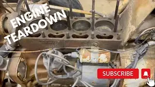 Removing The Engine Out of a Massey 35 With a Continental Z134 Motor Massey 35 Eng rebuild series