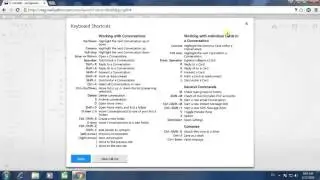 shortcut keys for yahoo mail