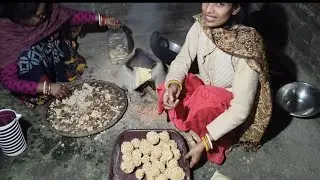 Makar Sankranti Lovers 🥰 || Laru Bhuja Or Til Ka Banate Time Masti 🤣 || #j_family_1 #dailyvlog 