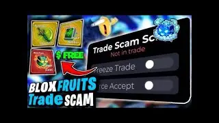 [NEW] Blox Fruits Trade Scam Script | TRADE SCAM | FREEZE TRADE | KEYLESS