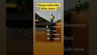 Road ka banana#interview #construction #subgrade #subbase#base#pavement