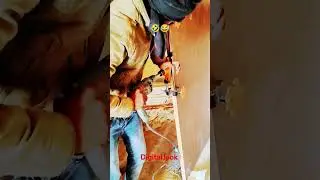 mini block funny digital lock fitting #carpenter #home #kitchendesign #viral