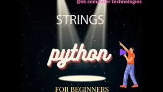 How to use strings ( slicing,  concatenate ,formatting) in python  syntax |  for beginners