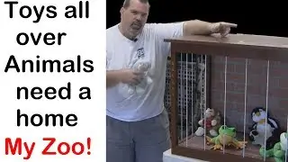Build a stuffed animal zoo – We built a zoo! (how to)
