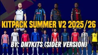PES 2021 NEW KITPACK 2025/26 v2 (SIDER VERSION) - PES 2021 PC