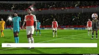 Gaming Ep 12 First Touch Soccer 2015 | Champions League Round 16 Barcelona vs Arsenal
