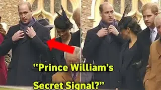 Prince William&rsquo;s Christmas Scarf Moment with Princess Eugenie | Subtle Royal Drama