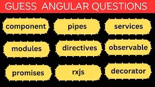 ANGULAR WRITTEN TEST PREPARATION | INTERVIEW PREPARATION | ANGULAR INTERVIEW QUESTIONS AND ANSWERS