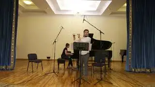 Yerzhan Kushanov -  Rondo in D major, Cantabile and Presto Enescu, Poulenc flute sonata