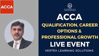 ACCA Qualification, Career Options & Professional Growth [ LIVE EVENT ] #accacareer #accastudent