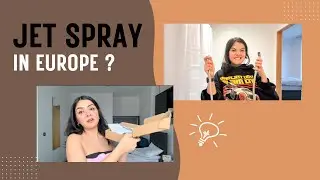 How to install a toilet Jet Spray in your bathroom in Europe 👀 Took me a month 😭