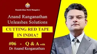Anand Ranganathan Unleashes Solutions 🚀: Cutting Red Tape in India? 📜 | Jijnasa Q&A