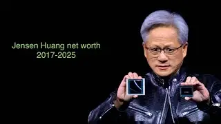 Jensen Huang net worth 2017-2025