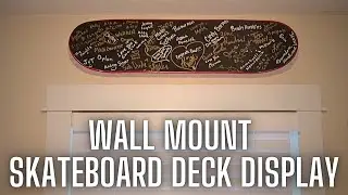Skateboard Display Mount | NAVAZIP Skateboard Wall Mount