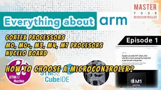 Why ARM Microcontrollers are so popular? | Start to learn microcontroller programming | Episode 1