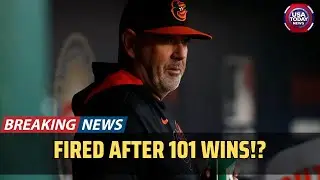 Orioles Fire Manager Brandon Hyde After Shocking Collapse । USA TODAY NEWS