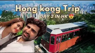We Saw the Most Beautiful Skyline Views in Hong Kong 🇭🇰 | Day 2 Travel Vlog