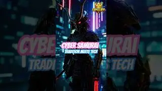 Cyber Samurai: Tradition Meets Tech in This Futuristic Warrior&rsquo;s Path ⚔️🌸 #shorts #gaming