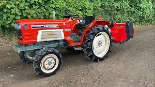 Yanmar YM1820D 4WD Compact Tractor & New Flail Mower