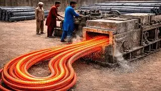 Extreme Iron Recycling Process | From Scrap Iron to Ready to Use.
