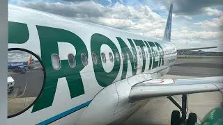 My FIRST EVER Frontier Airlines Experience! Washington DC to Denver