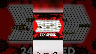 В 24 раза быстрее в Geometry Dash??? #geometrydash