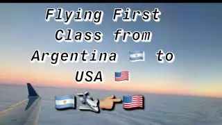 LONG DISTANCE FLIGHT REVIEW FROM ARGENTINA 🇦🇷 TO USA 🇺🇸 | FIRST VLOG OF 2024