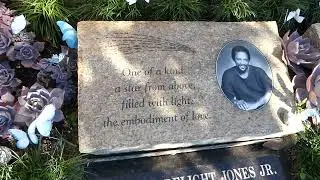 Record Producer Icon Quincy Jones Grave Hillside Memorial Park Culver City CA January 7, 2026