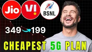 Jio, Airtel, Vi, BSNL | Launch Cheapest 5G Recharge Plans 2025 🔥