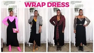 HOW TO STYLE A WRAP DRESS (SPRING TRANSITION STYLES)