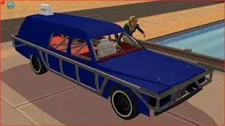 Sims 2 Car Conversion by VoVillia Corp. - 1985 Cadillac Fleetwood Hearse Banger